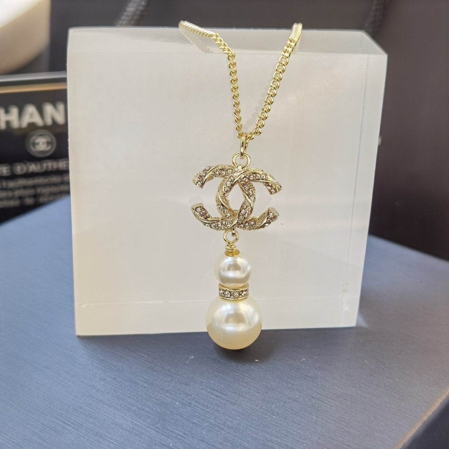 2025 High-end Luxury Double C Gourd Necklace