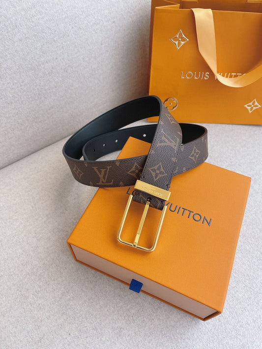 2025 Classic casual buckle belt